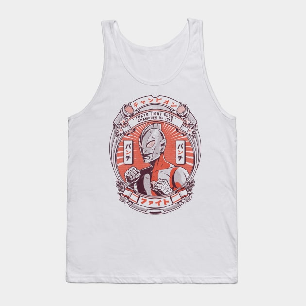 Tokyo Fight Club Tank Top by Ilustrata